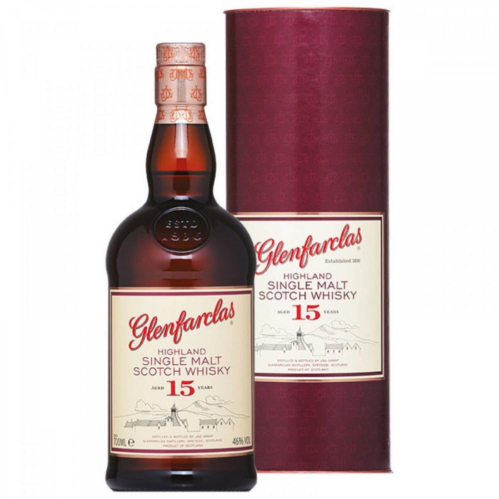 WHISKY GLENFARCLAS SINGLE MALT CASK STRENGTH 15YO 0 7L 58 Szkocka