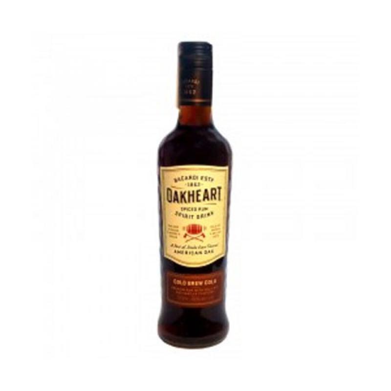 RUM BACARDI OAKHEART COLA 0.7L 35% - rumy online