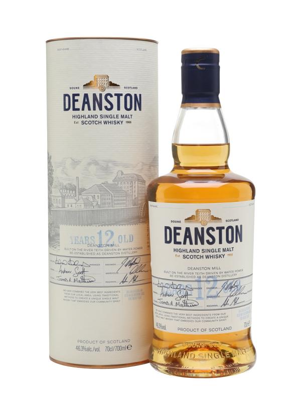 WHISKY DEANSTON 12YO SINGLE MALT  0,7L 46,3%   SCOTCH (1)