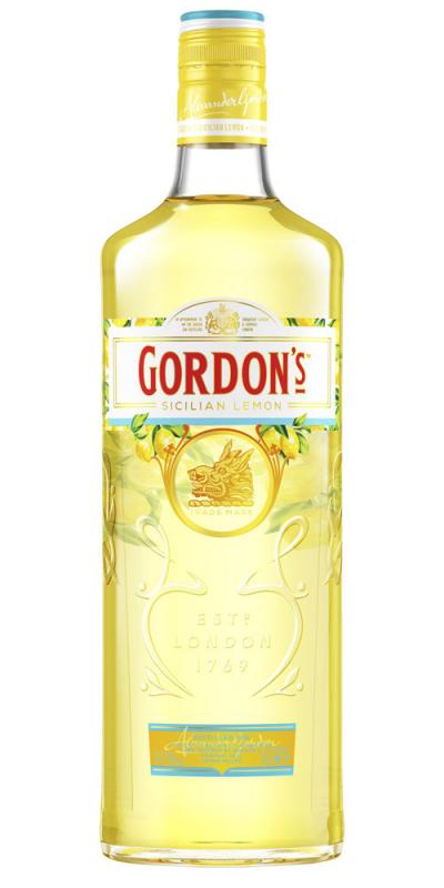 GIN GORDON'S SICILIAN LEMON 37,5% 0,7L