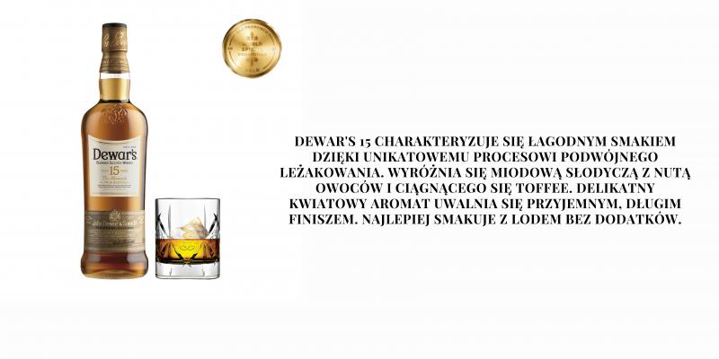 Whisky Dewar's 15YO 40% 0,7l