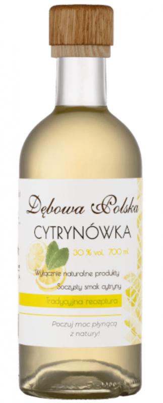 WÓDKA DĘBOWA POLSKA CYTRYNÓWKA 0,7L 30%