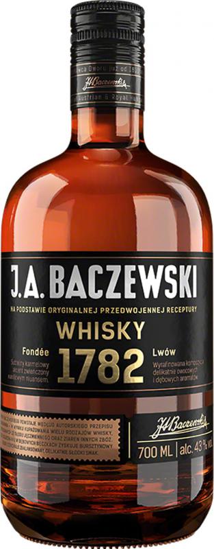 WHISKY J.A.BACZEWSKI 1782 0,7L 43%