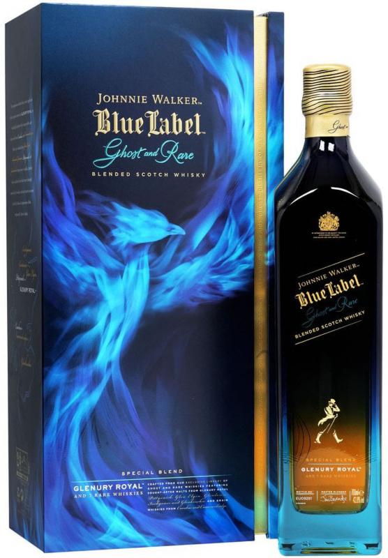 Whisky szkocka Johnnie Walker Blue Label Ghost and Rare Glenuary Royal 0,7l 40%