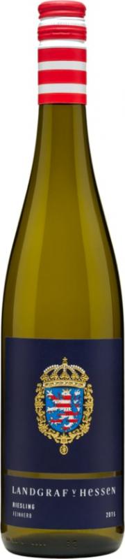 Wino Landgraf Hessen Riesling białe, półwytrawne 0,75l 11,5%