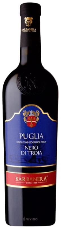 Wino Barbanera Puglia Nero Di Troia Rosso czerwone, wytrawne 0,75l 