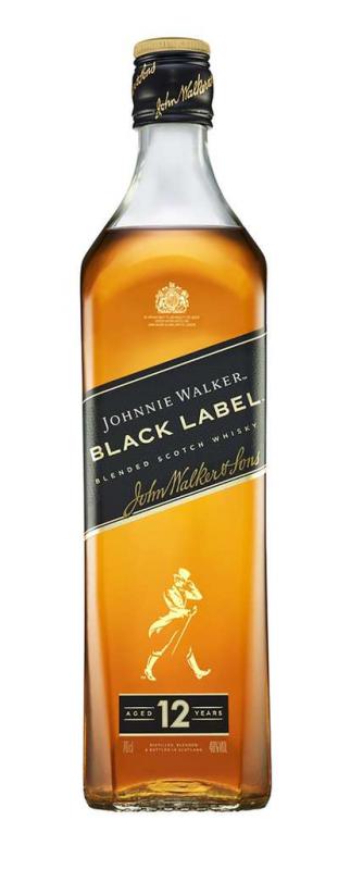 Johnnie Walker Black Label 12 years old - szkocka whisky Johnnie Walker