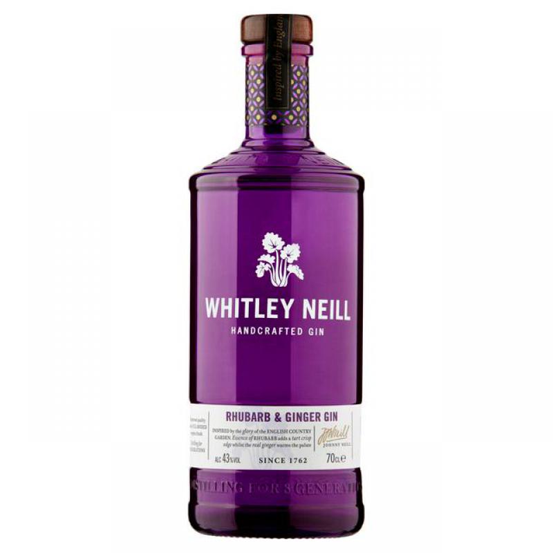 Gin Whitley Neill Handcrafted Rhubarb & Ginger 0,7l 43%
