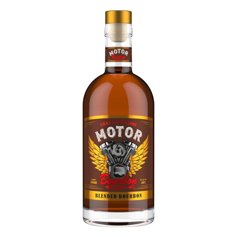 Boubron blended Motor - whiskey amerykańska 0,5l 