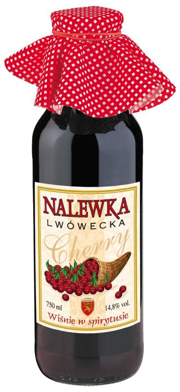 Nalewka Lwówecka - Wiśnie w Alkoholu - nalewka wiśniowa