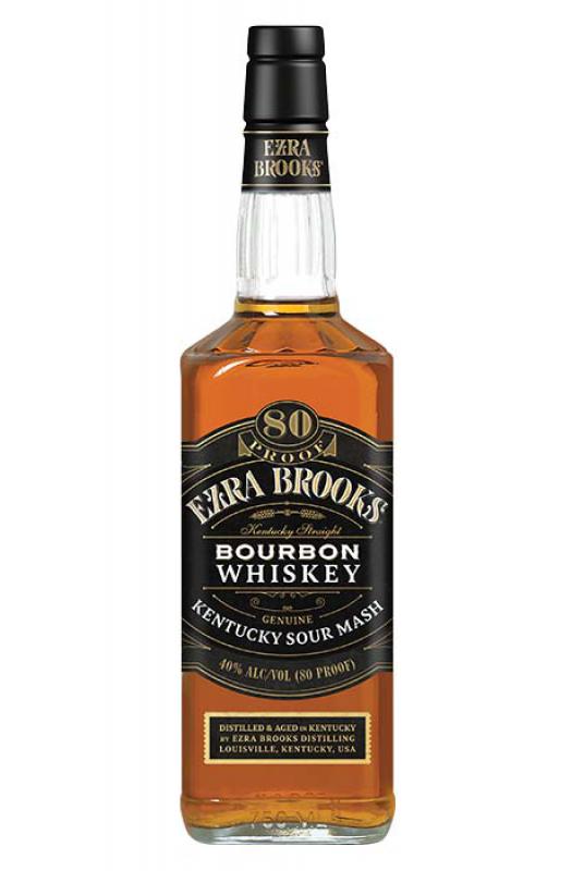 Whiskey Bourbon Ezra Brooks Black Label - kentucky bourbon whiskey