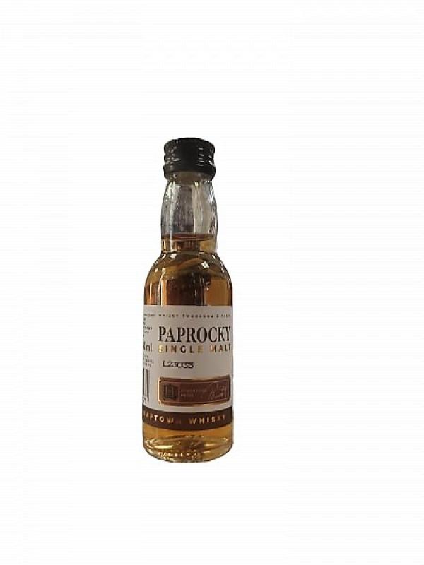 Whisky Paprocky Single Malt - miniaturka whisky 40ml 