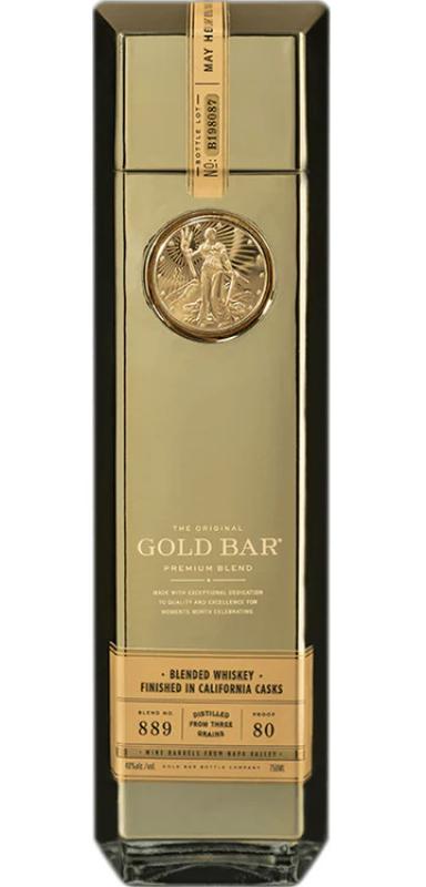 Whiskey Gold Bar American whisky - whisky sztabka złota