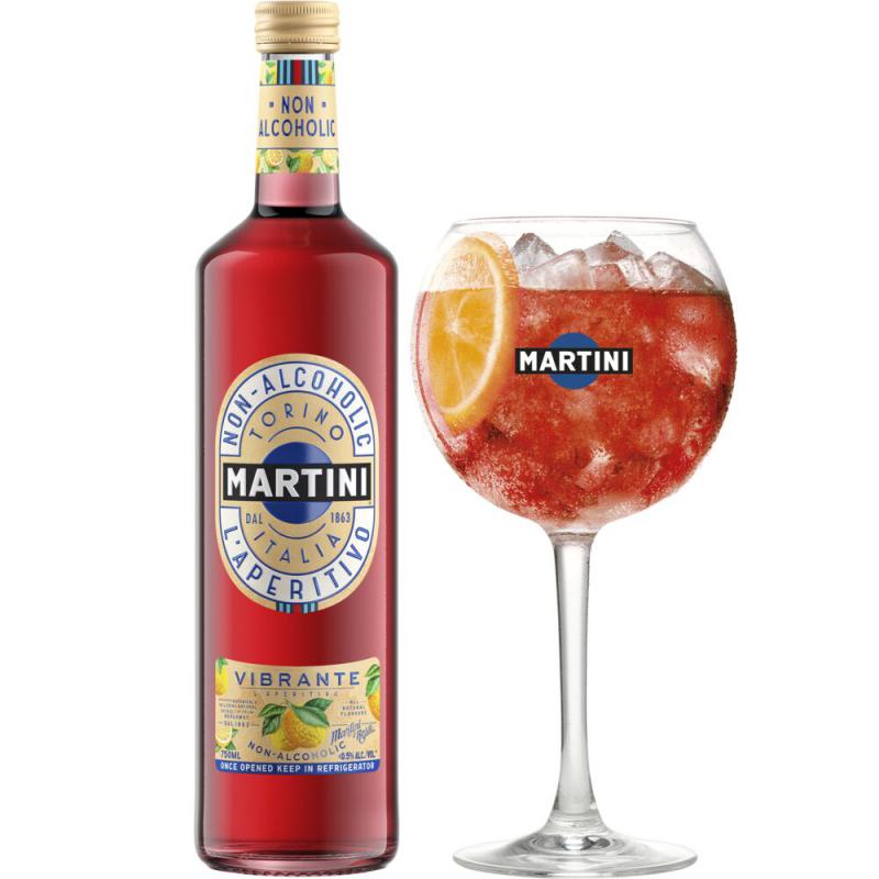 Martini Vibrante Aperitivo - wermut bezalkoholowy