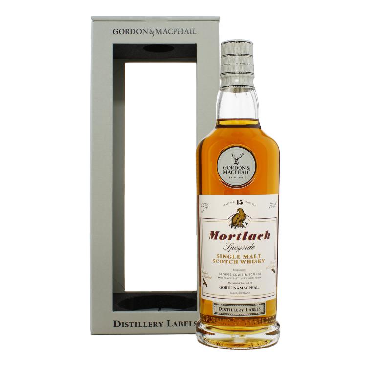 Whisky Mortlach 15 YO Gordon & Macphail - whisky single malt 