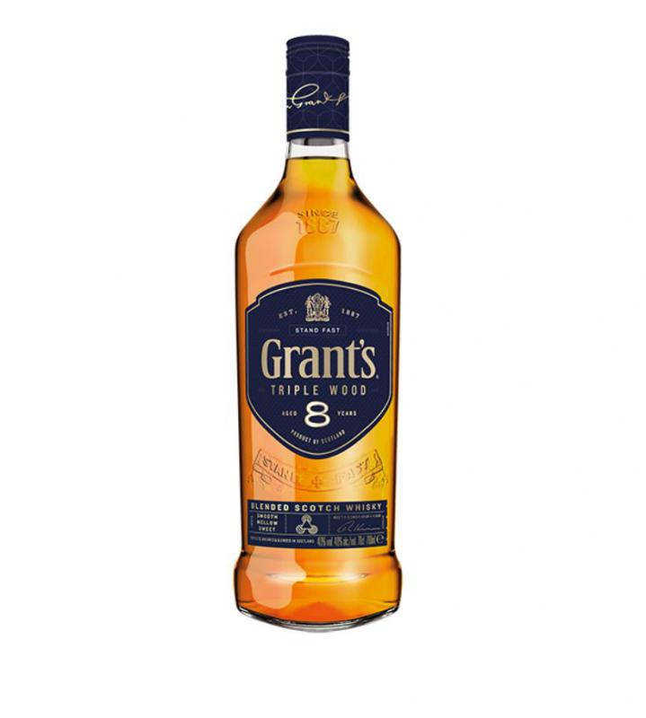 Whisky Grant\'s Triple Wood 8 YO 0,7l 40%