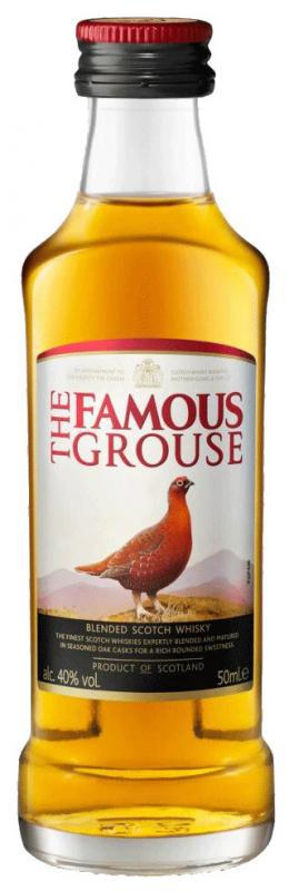 Whisky Famous Grouse miniaturka 50ml 40%