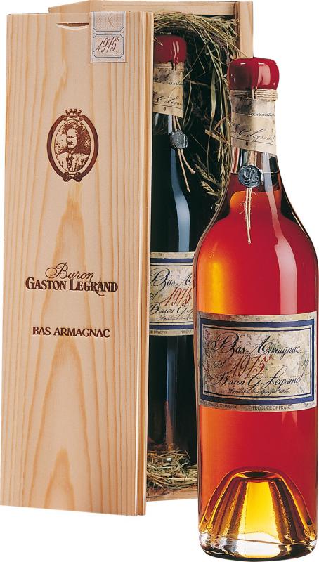 Armagnac Baron Gaston Legrand 1973 0,7l 40% - 50 letni armaniak