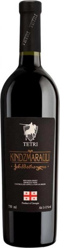 Wino Tetri Kindzmarauli - wino gruzińskie czerwone, półsłodkie