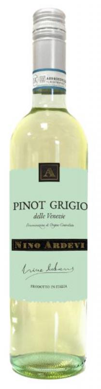 Wino Nino Ardevi Pinot Grigio DOC - wino włoskie białe, wytrawne