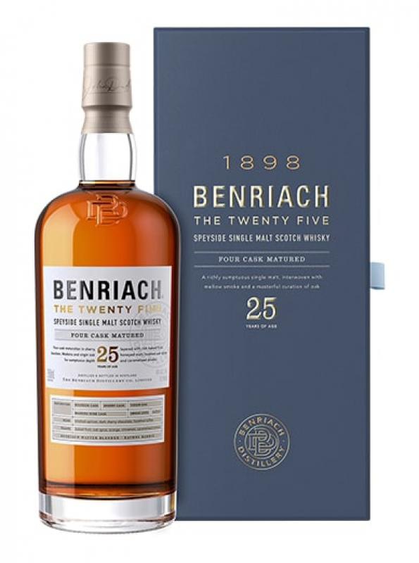 Whisky Benriach 25 YO - szkocka whisky single malt