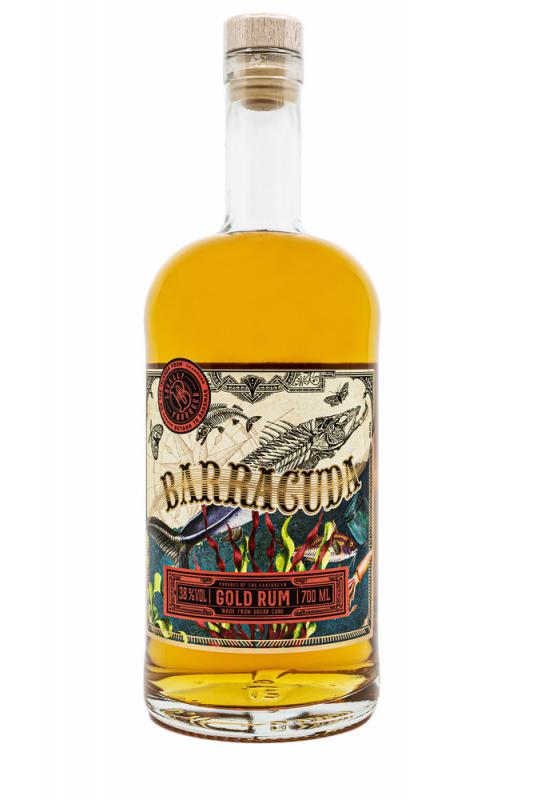 Rum Barracuda Gold 0,7l 38% - rum z Dominikany