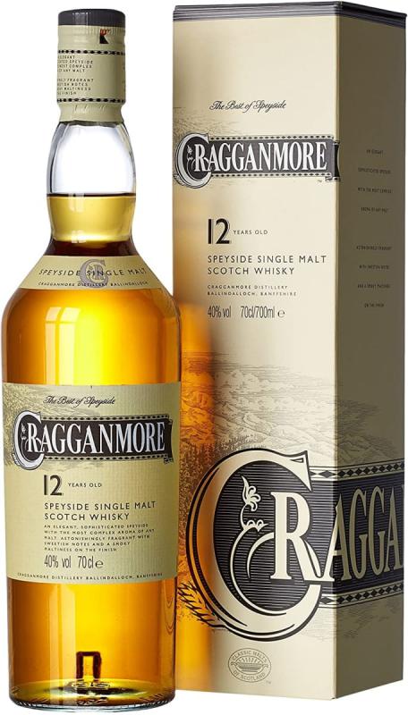 Whisky Cragganmore Single Malt 12 YO 0,7l 