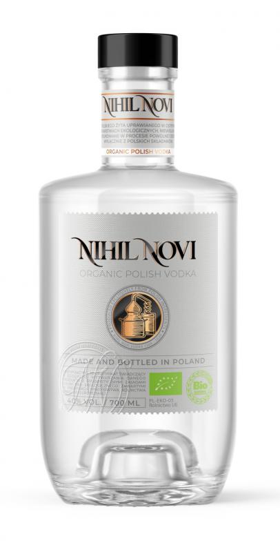Wódka Nihil Novi Organic - ekologiczna polska wódka