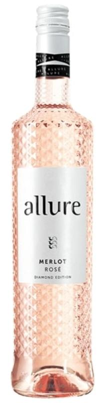 Wino włoskie Allure Merlot Rose - różowe, półsłodkie