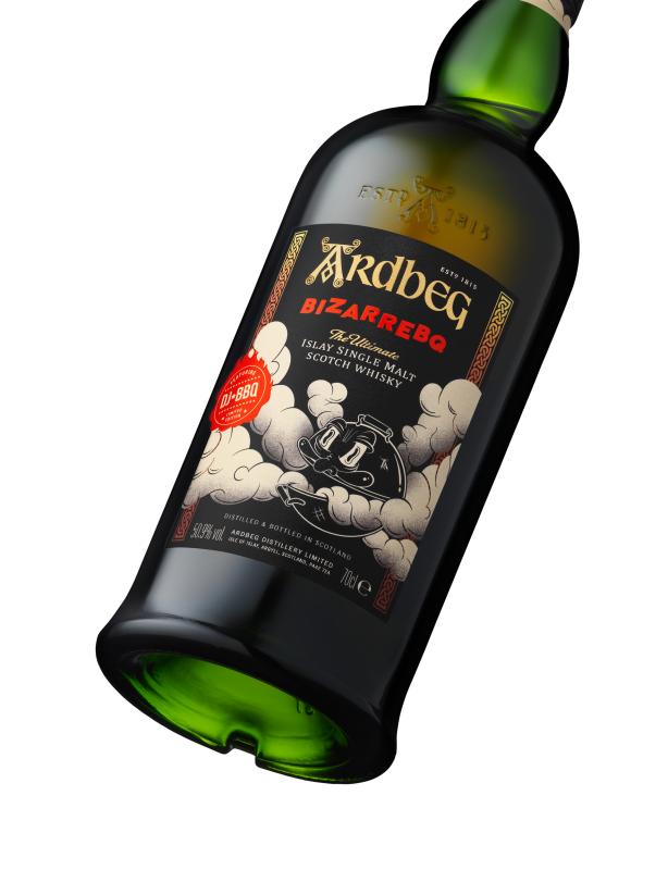 Whisky Ardbeg limitowana wersja o smaku barbeque Bizarre 2023 rok