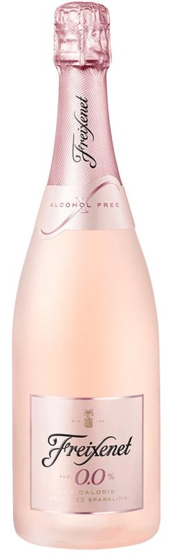 Wino musujące bezalkoholowe Freixenet Rose 0% różowe, półsłodkie 0,75l
