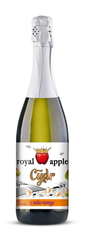 Cydr z nutą mango Royal Apple 0,75l