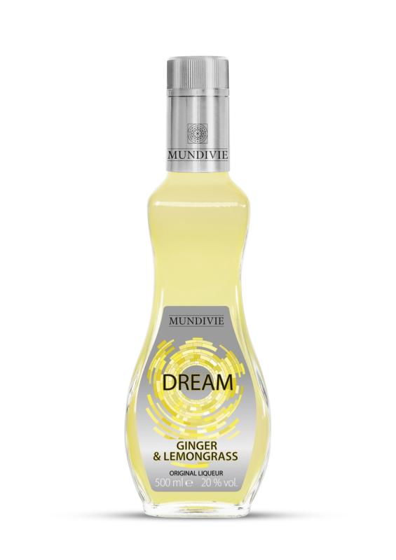 Likier Mundivie Ginger & Lemongrass Dream 0,5l 20%