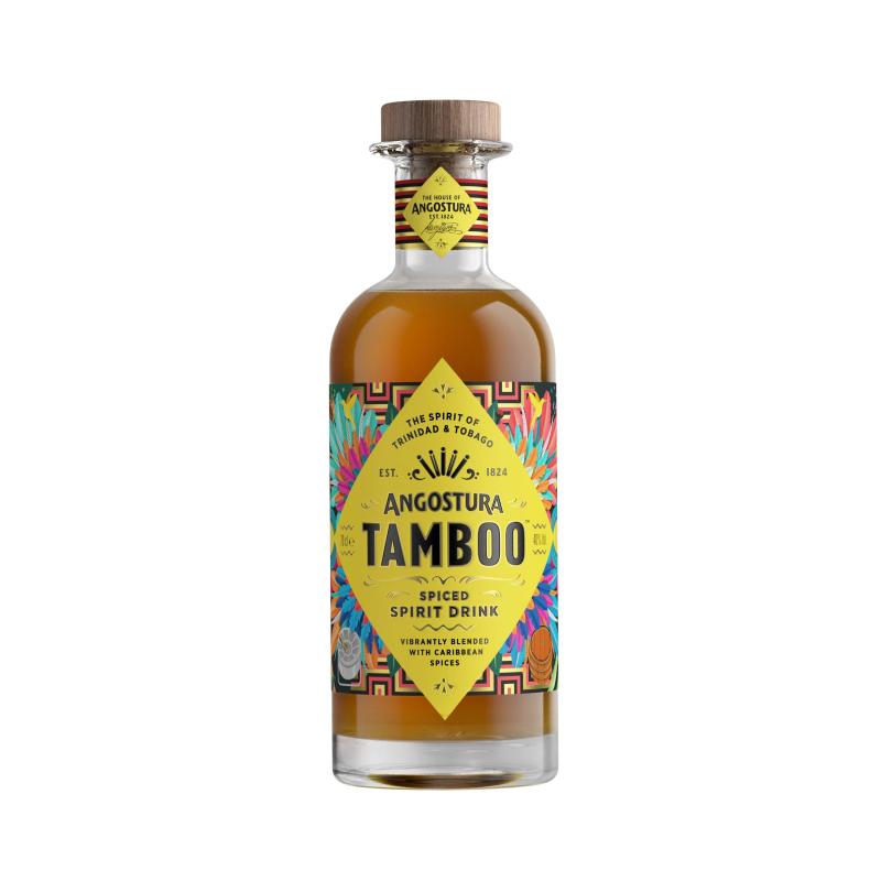 Rum Angostura Tamboo Spiced produkowany z dodatkiem karaibskich przypraw. Zamów online w dobrej cenie i przenieś się na egzotyczne Karaiby!