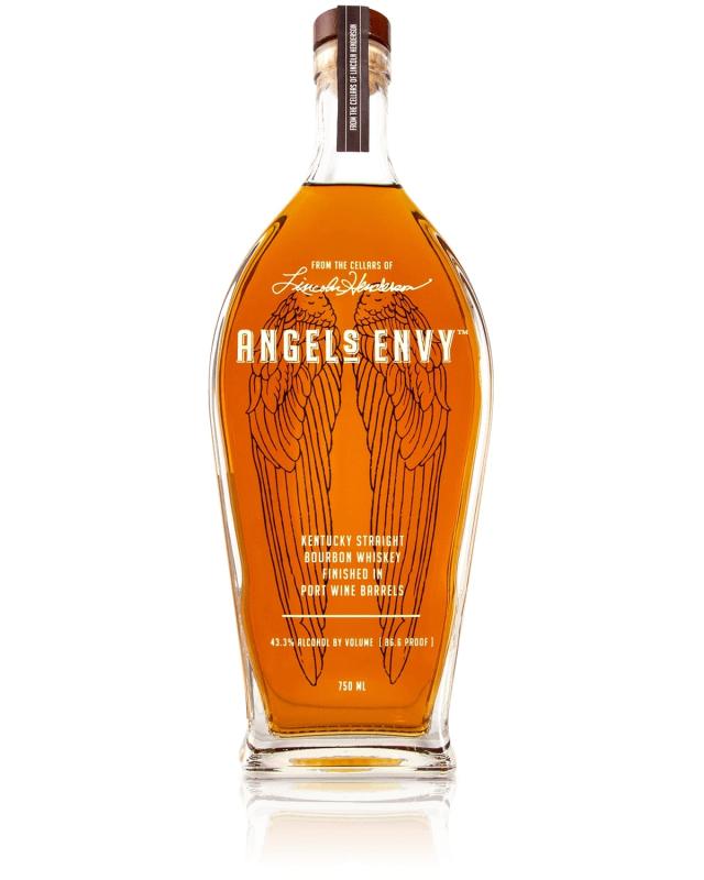 Whiskey Bourbon Angel\'s Envy Port Finish finiszowana w beczce po winie porto w pojemności 0,7l i mocy 43,3%