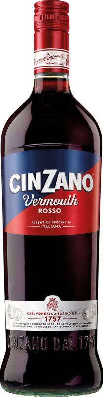 Wino Cinzano Vermouth Rosso 1l
