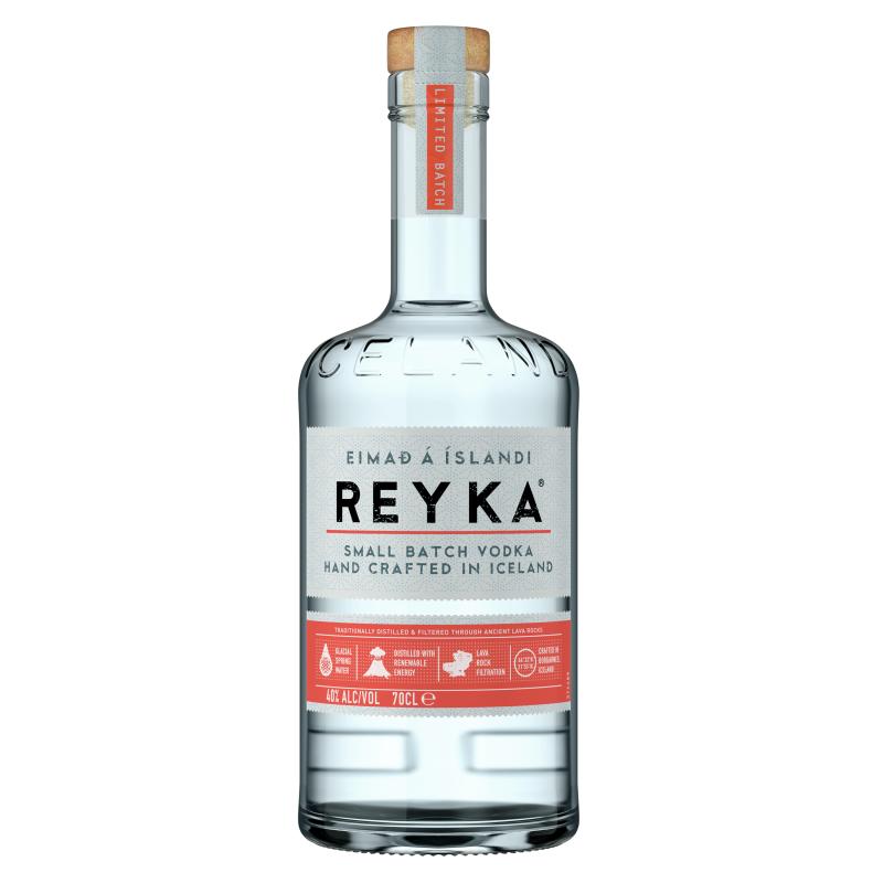 Wódka Reyka Premium z Islandii w pojemności 0,7 litra dostępna online u nas. 