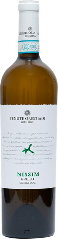 Wino Orestiadi Tenute Nissim Grillo 2022 - sycylijskie, białe wytrawne 