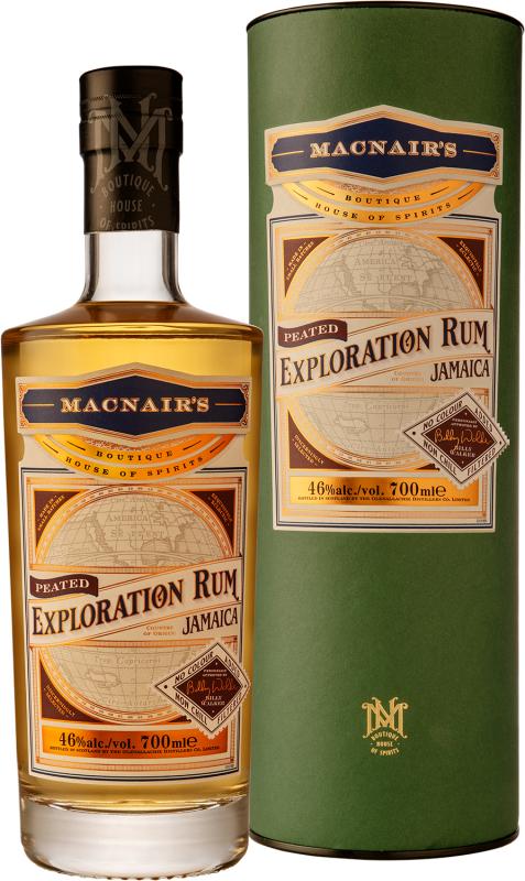 Rum Macnair\'s Exploration Peated 0,7l 46% Jamajka