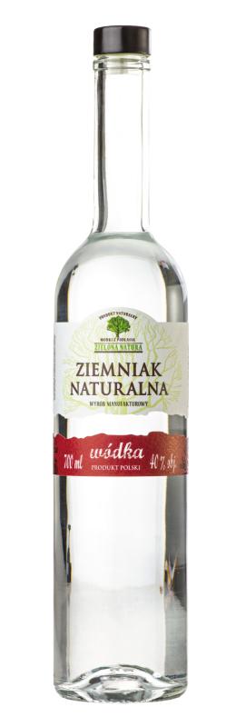 Wódka Zielona Natura Ziemniak 0,7l 40%