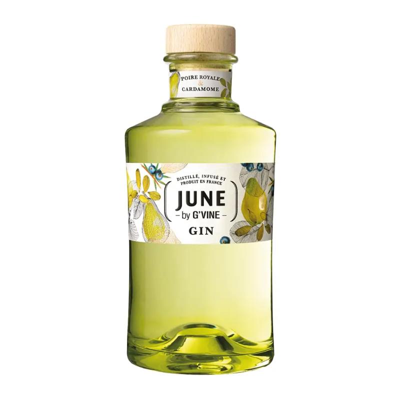 Gin June By G\'Vine Royal Pear & Cardamon 0,7l 37,5% - naturalny gin francuski o smaku gruszki i kardamonu