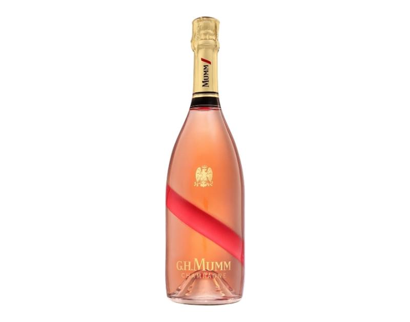 Szampan G.H. Mumm Grand Cordon Rose różowe, wytrawne  - doskonały szampan do toastów i celebracji wyjątkowych okazji