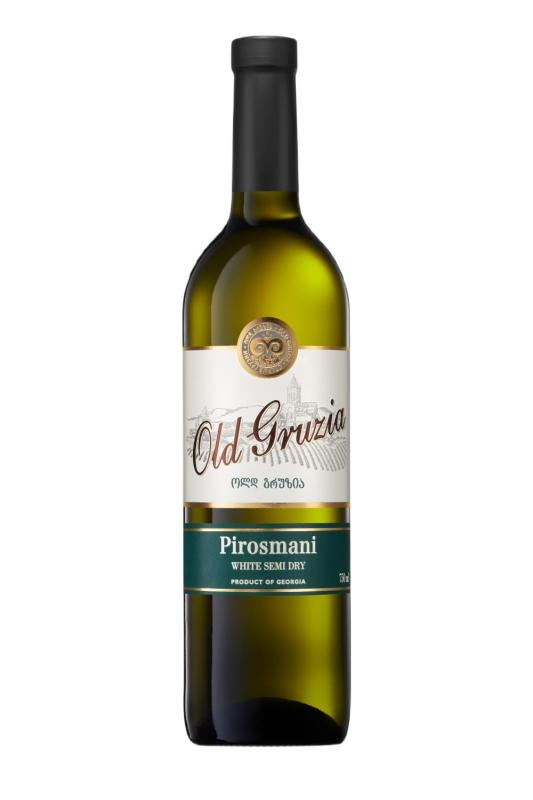 Wino Old Gruzja Pirosmani białe, półwytrawne 0,75l - Gruzja