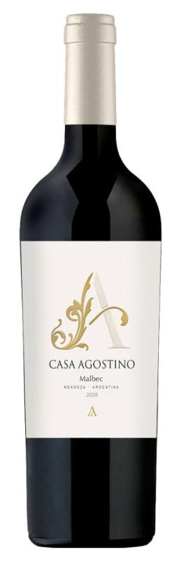 Wino Casa Agostino Malbec czerwone, wytrawne 0,75l - wino z Argentyny