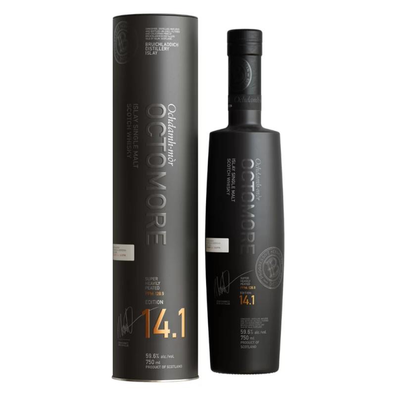 Whisky Octomore 14.1 Single Malt 59,6% 0,7l- najbardziej torfowa whisky na świecie