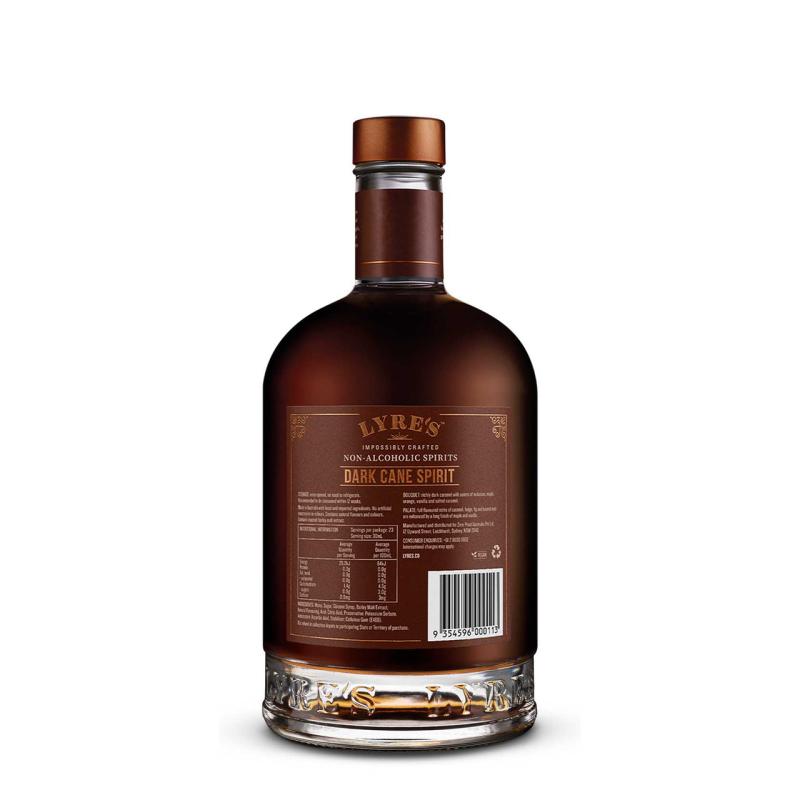 Rum Lyre\'s Dark Cane Spirit Bezalkoholowy 0,7l 0%