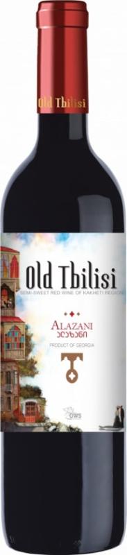 Wino Old Tblilisi Alazani wino gruzińskie