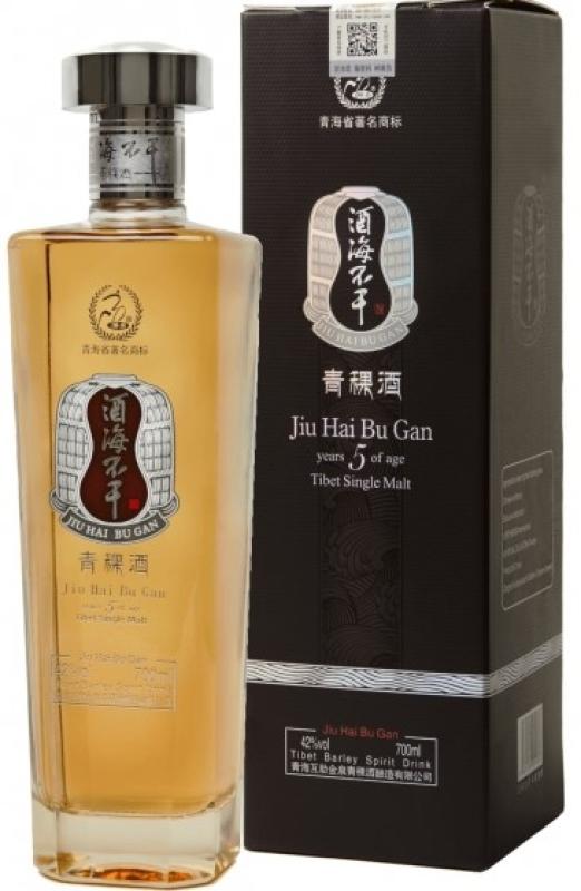 Whisky Jiu Hai Yuan Jiang 5 YO Single Malt 0,7l 42% Tybet - chińska whisky online