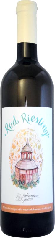 Wino Winnica Julia Red Riesling białe, półwytrawne 0,75l 12%