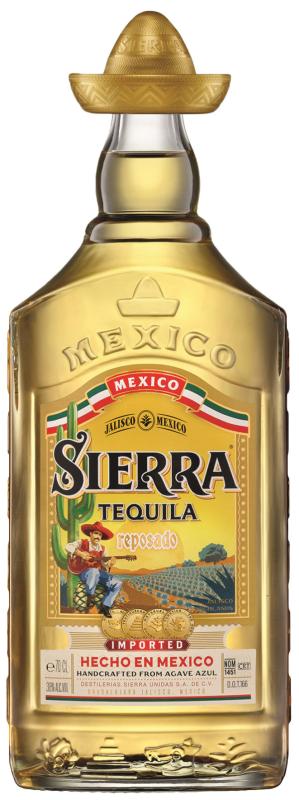 Tequila Sierra Gold Reposado w niskiej cenie online- zamów u nas!